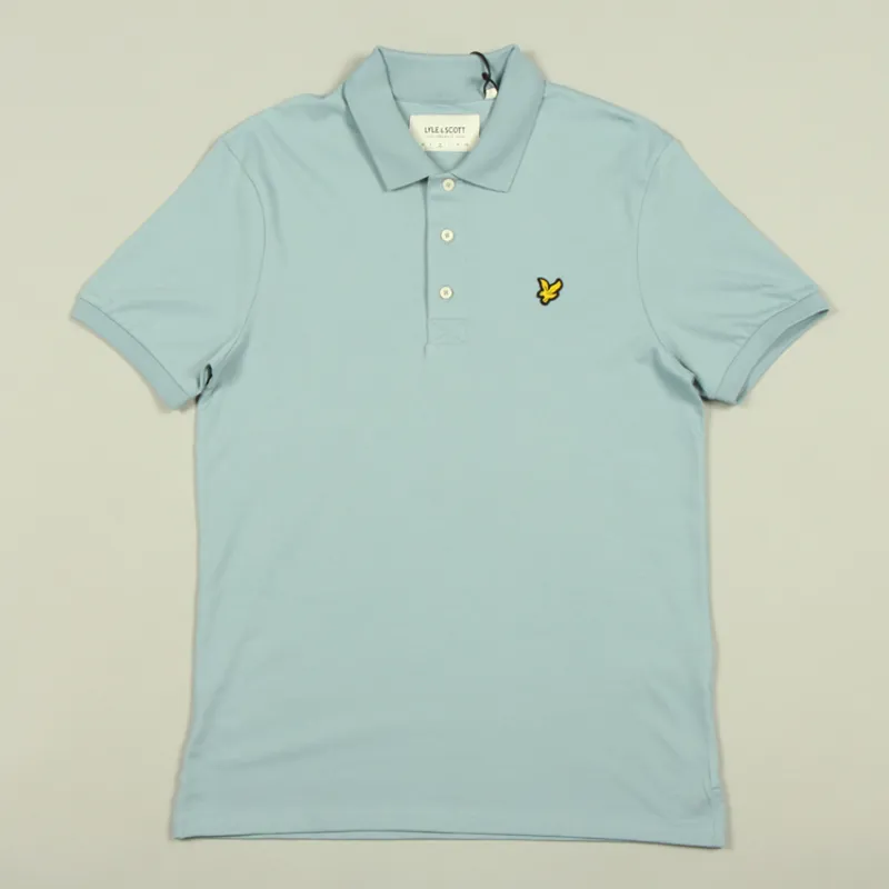 Lyle and Scott Plain Polo Shirt - Away Blue